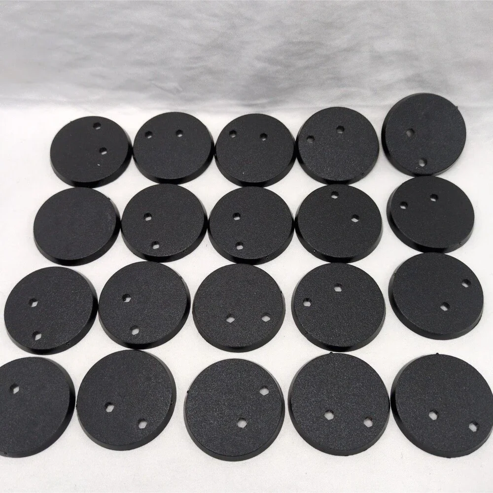 (20) 1999 Games Workshop 40mm Round Miniature Bases